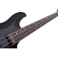 Schecter C-4 Deluxe Bas Gitar (See-Thru Black)