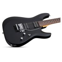 Schecter C-6 FR Deluxe Elektro Gitar (Mat Siyah)