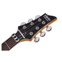 Schecter C-6 FR Deluxe Elektro Gitar (Mat Siyah)