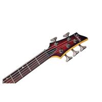 Schecter C-5 Custom 5 Telli Bas Gitar (Trans Crimson Stain)