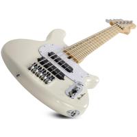 Schecter CV-5 5 Telli Bas Gitar (Ivory)