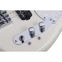 Schecter CV-5 5 Telli Bas Gitar (Ivory)