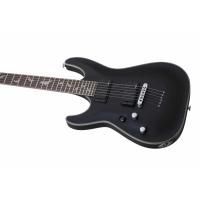 Schecter Damien Platinum 6 SBK Solak Elektro Gitar (Mat Siyah)