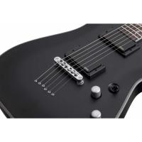 Schecter Damien Platinum 6 SBK Solak Elektro Gitar (Mat Siyah)