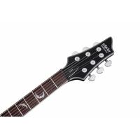Schecter Damien Platinum 6 SBK Solak Elektro Gitar (Mat Siyah)