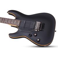 Schecter Demon-6 FR Solak Elektro Gitar (Satin Black)