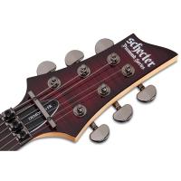 Schecter Demon-6 FR Elektro Gitar (Crimson Red Burst)