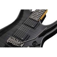 Schecter Damien Elite 6 FR Elektro Gitar (Trans Black Burst)
