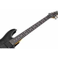 Schecter Damien Elite 6 FR Elektro Gitar (Trans Black Burst)