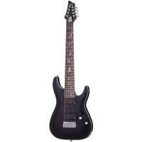 Schecter Damien Platinum-8 8 Telli Elektro Gitar (Mat Siyah)