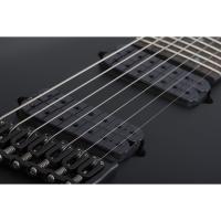 Schecter Damien-7 Multiscale 7 Telli Elelktro Gitar (Mat Siyah)