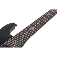 Schecter Damien-7 Multiscale 7 Telli Elelktro Gitar (Mat Siyah)
