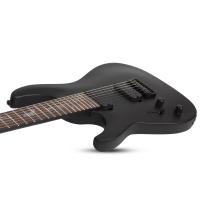 Schecter Damien Platinum-7 Solak Elektro Gitar (Satin Black)