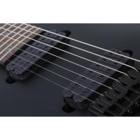 Schecter Damien Platinum-7 Solak Elektro Gitar (Satin Black)