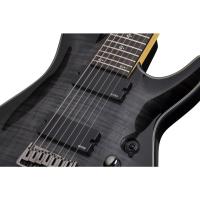 Schecter Damien Elite-7 7 Telli Elektro Gitar (Trans Black Burst)