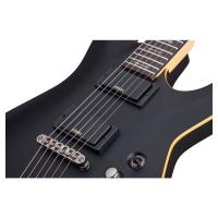 Schecter Demon-6 LH Solak Elektro Gitar (Mat Siyah)