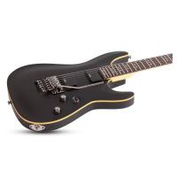 Schecter Demon-6 FR SBK Elektro Gitar (Aged Black Satin)