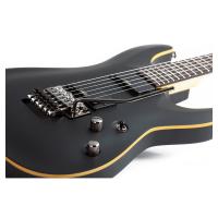 Schecter Demon-6 FR SBK Elektro Gitar (Aged Black Satin)
