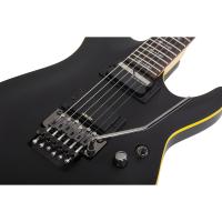 Schecter Demon-6 FR-S Elektro Gitar (Aged Black Satin)