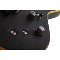 Schecter Demon-6 FR-S Elektro Gitar (Aged Black Satin)