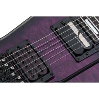 Schecter E-1 FR S Special Edition Elektro Gitar (Trans Purple Burst)