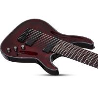 Schecter Hellraiser C-9 9 Telli Elektro Gitar (Black Cherry)