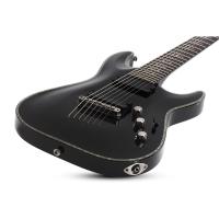 Schecter Hellraiser C-7 7 Telli Elektro Gitar (Siyah)