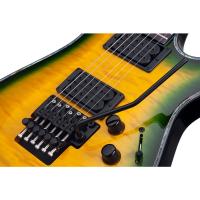 Schecter Hellraiser C-1 FR Passive Elektro Gitar (Dragon Burst)
