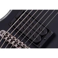 Schecter Hellraiser E-7 Passive 7 Telli Elektro Gitar (Mat Siyah)