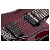 Schecter Hellraiser C-7 FR S 7 Telli Elektro Gitar (Black Cherry)