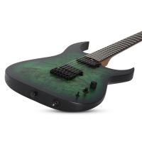 Schecter Keith Merrow KM-6 MK-III Standard Elektro Gitar (Toxic Smoke Green)
