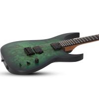 Schecter Keith Merrow KM-6 MK-III Standard Elektro Gitar (Toxic Smoke Green)