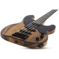 Schecter Model-T 4 Exotic Bas Gitar (Natural Satin)
