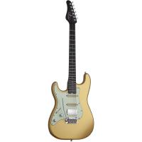 Schecter Nick Johnston Traditional HSS 10th Anniversary Solak Elektro Gitar (Atomic Saffron)
