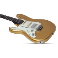Schecter Nick Johnston Traditional HSS 10th Anniversary Solak Elektro Gitar (Atomic Saffron)