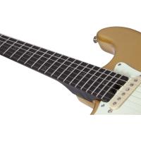 Schecter Nick Johnston Traditional HSS 10th Anniversary Solak Elektro Gitar (Atomic Saffron)