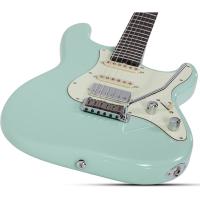 Schecter Nick Johnston Traditional HSS 10th Anniversary Elektro Gitar (Atomic Green)