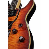 Schecter Omen Extreme 6 FR Elektro Gitar (Vintage Sunburst)