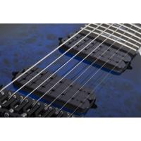 Schecter Omen Elite-7 Multiscale 7 Telli Elektro Gitar (See-Thru Blue Burst)
