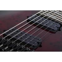 Schecter Omen Elite-7 Multiscale 7 Telli Elektro Gitar (Cherry Burst)