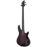 Schecter Omen Elite-4 Bas Gitar (Black Cherry Burst)