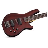 Schecter Omen-5 5 Telli Bas Gitar (Walnut Satin)