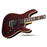 Schecter Omen Extreme-FR Solak Elektro Gitar (Black Cherry)