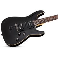 Schecter Omen 6 Solak Elektro Gitar (Gloss Black)