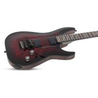 Schecter Omen Elite-6 FR Elektro Gitar (Black Cherry Burst)