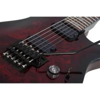 Schecter Omen Elite-6 FR Elektro Gitar (Black Cherry Burst)