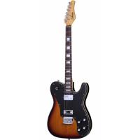 Schecter PT Fastback Elektro Gitar (3-Tone Sunburst)