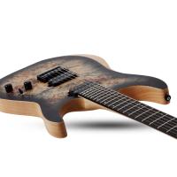 Schecter Reaper-6  Elektro Gitar (Satin Charcoal Burst)