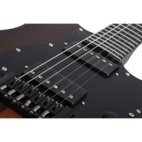 Schecter Sun Valley Super Shredder Exotic HT Ziricote Elektro Gitar (Natural)