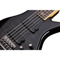 Schecter Stiletto Extreme-5 5 Telli Bas Gitar (See-Thru Black)